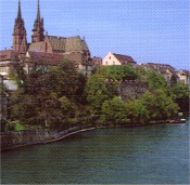 Church overlooking the Rhine